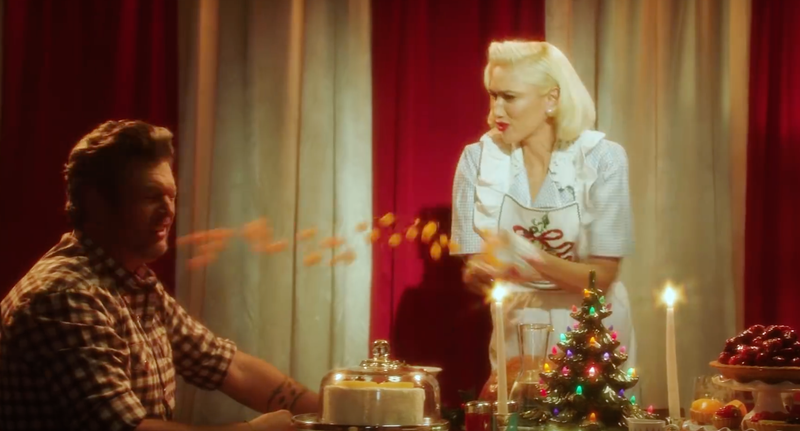 Illustration for article titled This Year's Christmas Ham Is Gwen Stefani and Blake Shelton